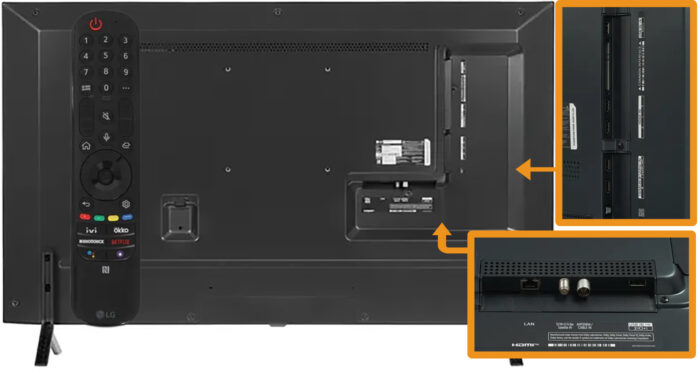 LG QNED80 - switching