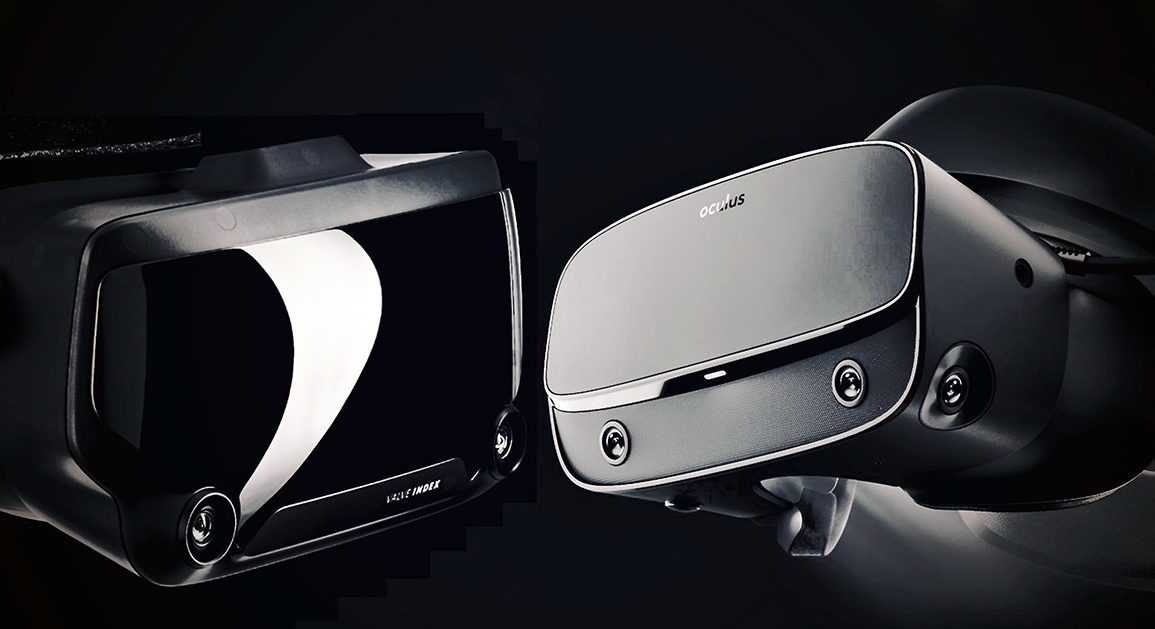 can you use the valve index controllers with the oculus rift s