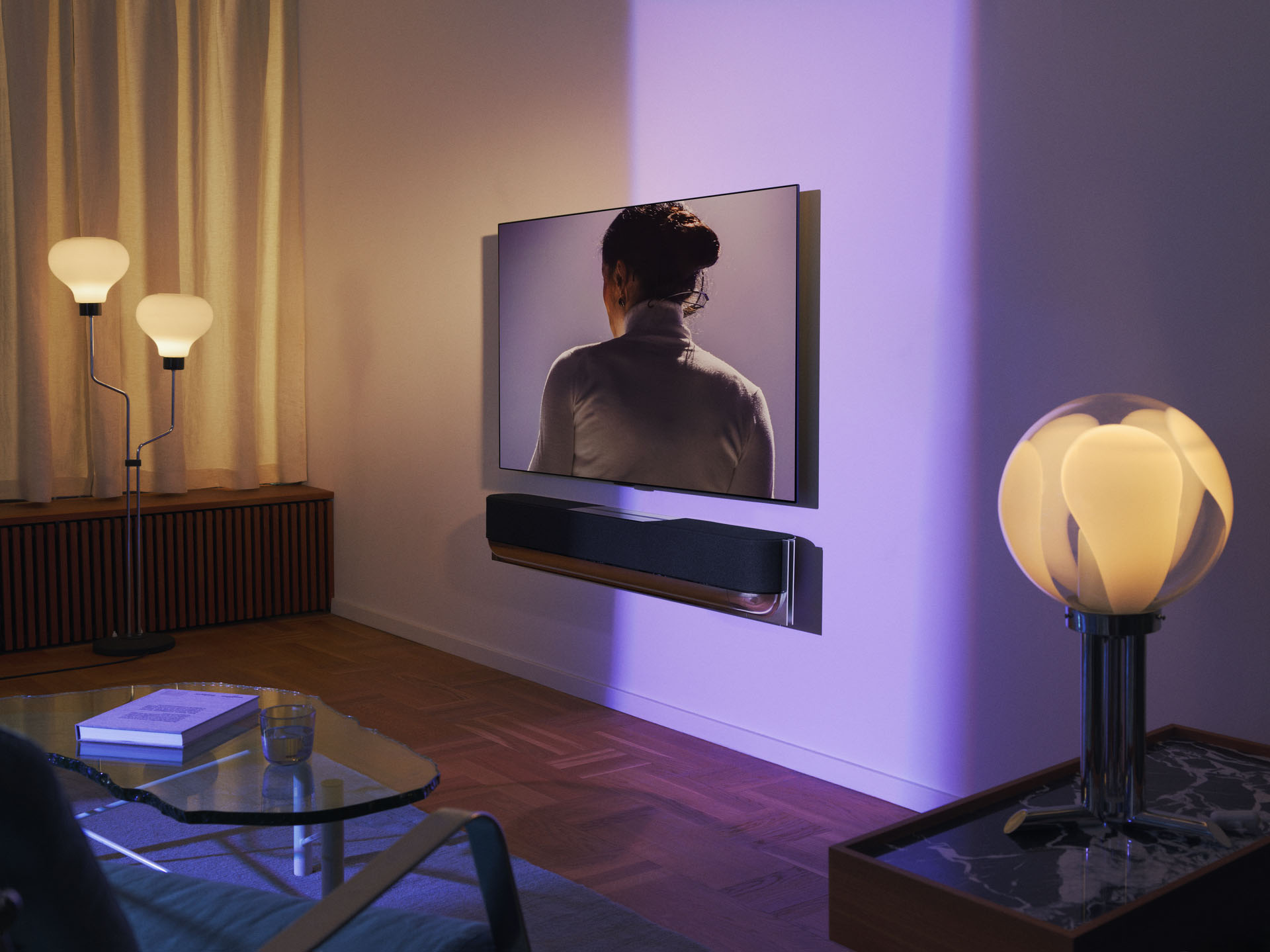 2-in-1: Bang & Olufsen Beosound Theater Dolby Atmos starting at $6,890 doubles as a soundbar and motorized TV stand