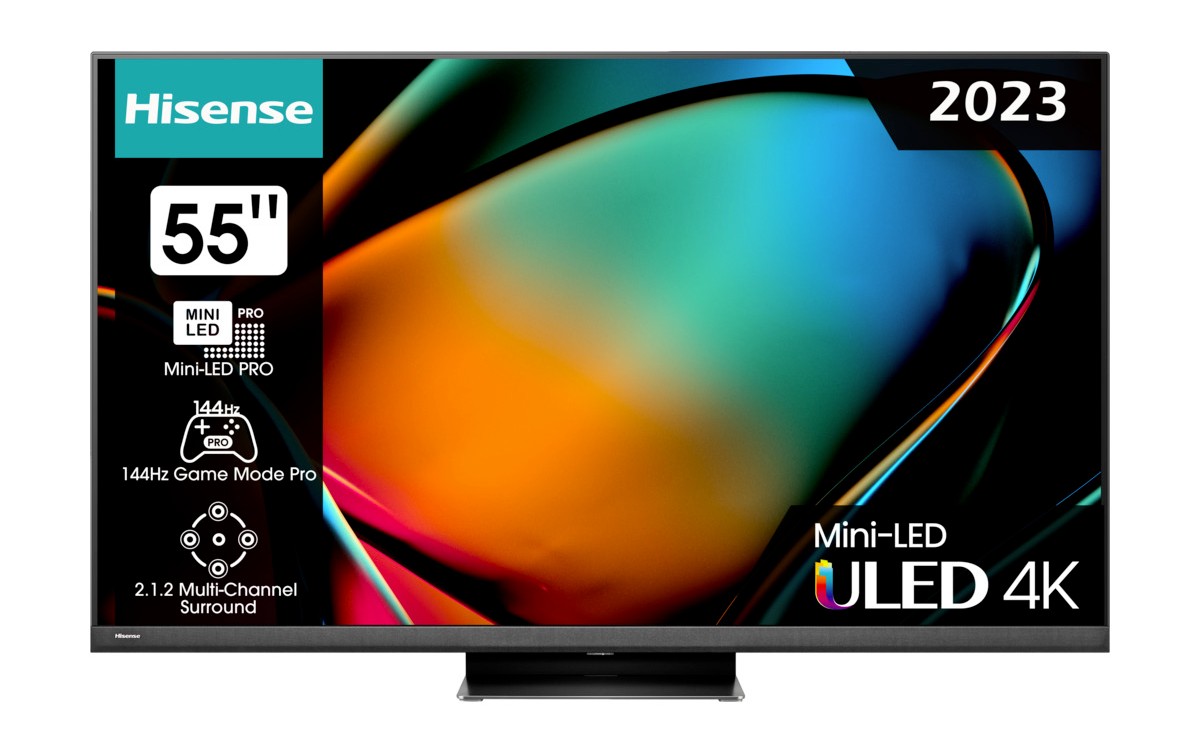Hisense 55U8KQ implements some details that make the television look even more attractive